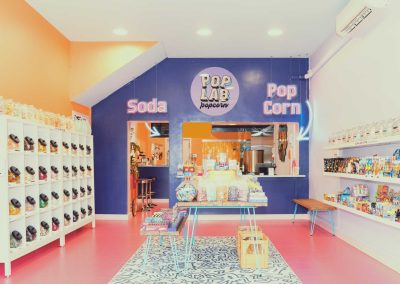 Retail fitout for Pop Lab Popcorn