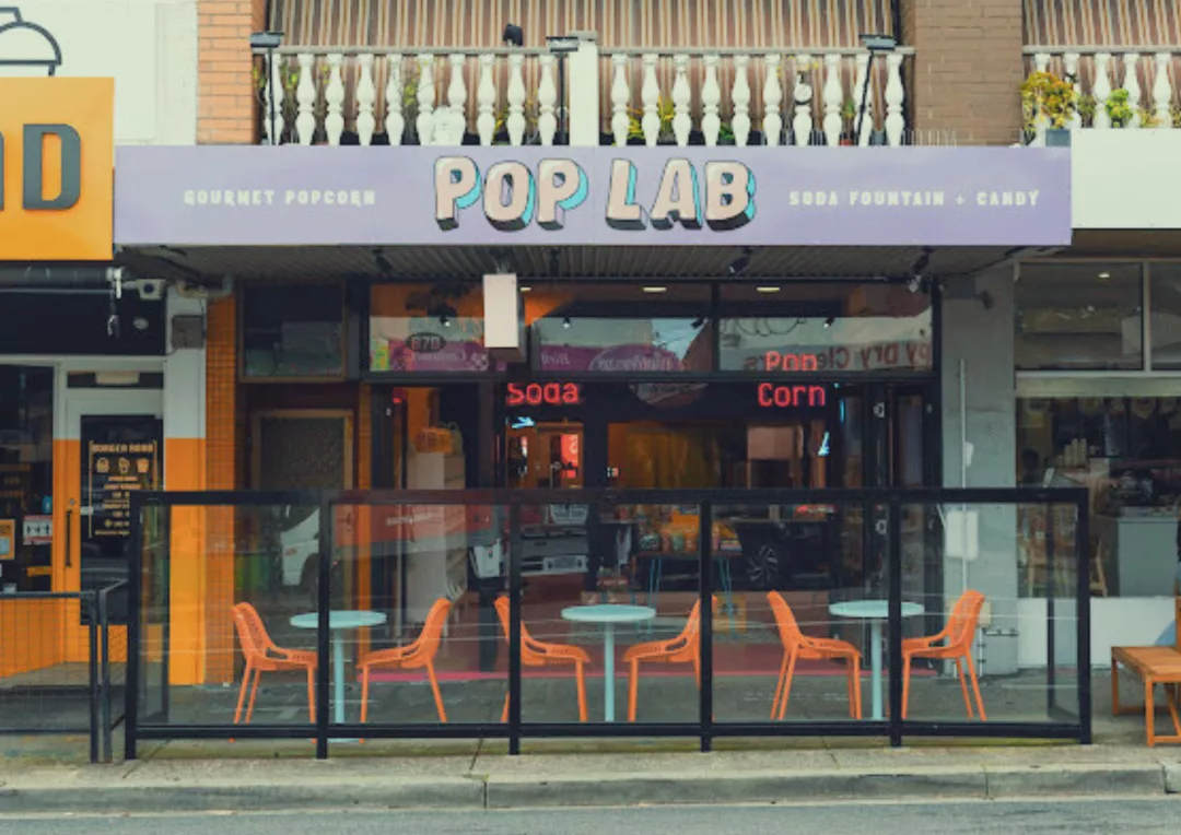 Retail fitout for Pop Lab Popcorn